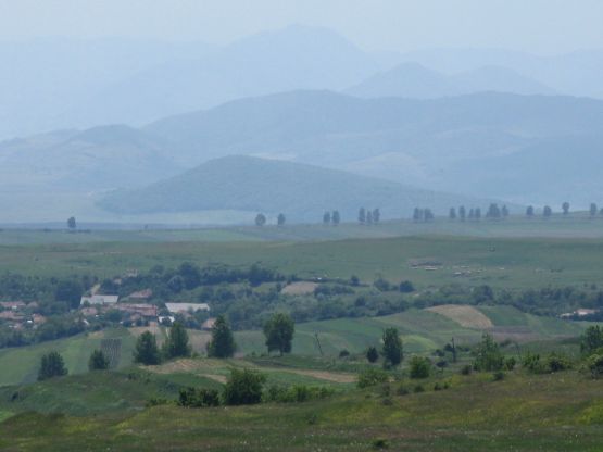 Nordrumänische Karpaten bei Cluj