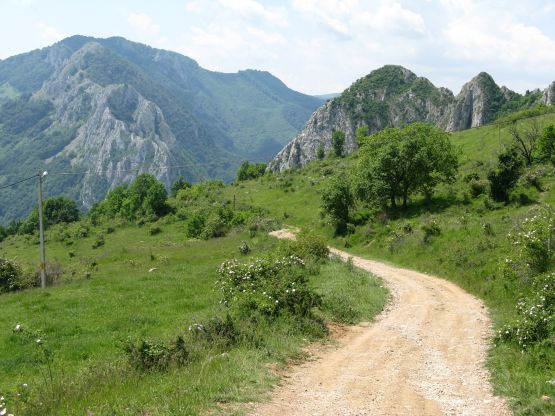 Westrumänische Karpaten bei Turda